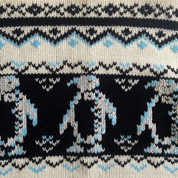 Vintage Silton Penguin Design 100% Acrylic Sweater - Picture 3 of 6